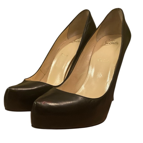 Christian Louboutin Shoes - Christian Louboutin Rolando 120 Hidden Platform Leather